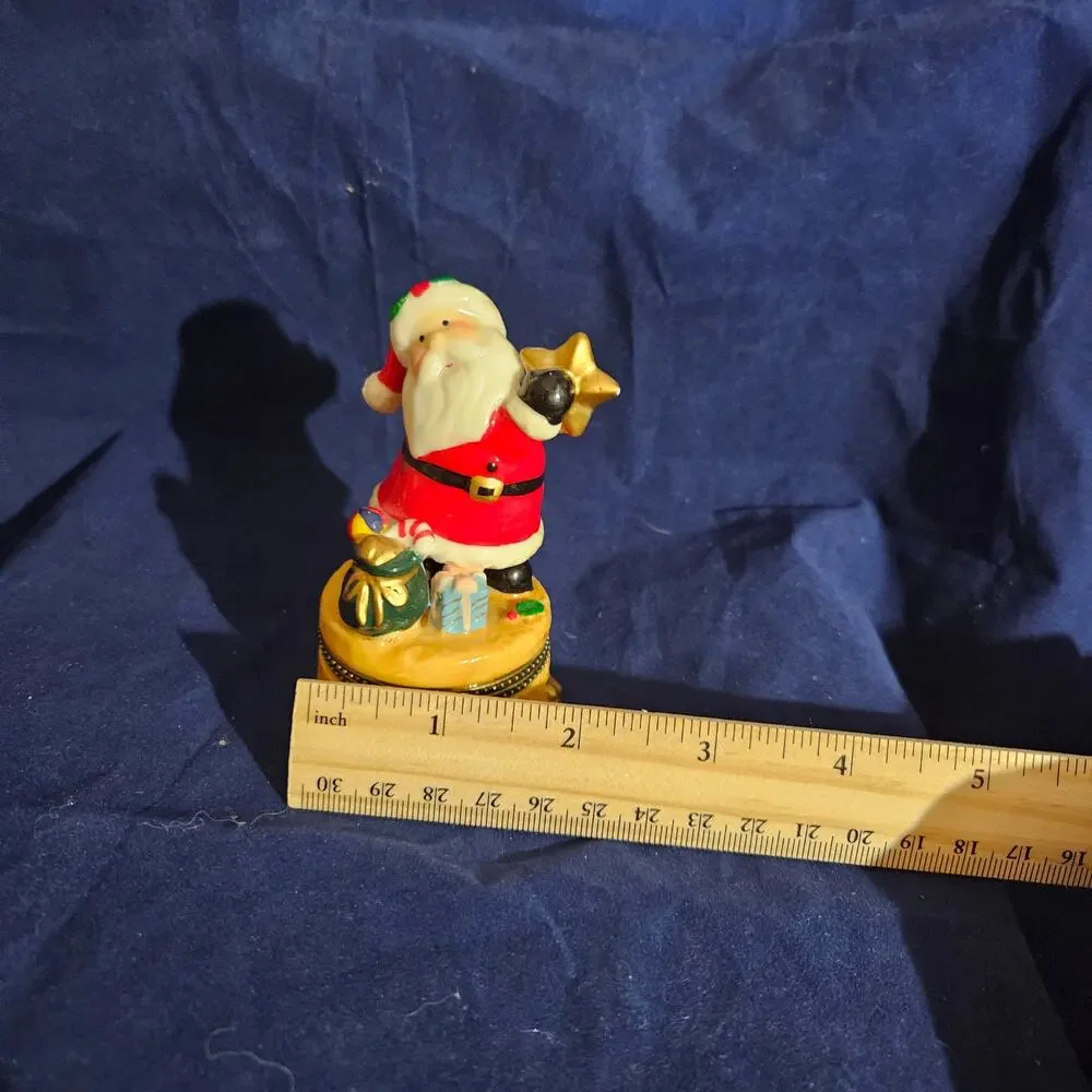 Santa Star Hinged Trinket
